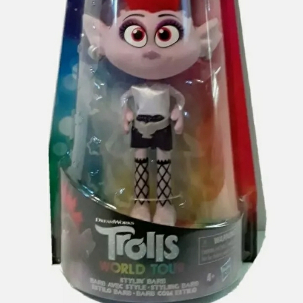 TROLLS WORLD TOUR Movie STYLIN BARB Fashion Doll H